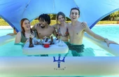 Triton AquaCooler Havuz için Şişme Yüzer İçecek Tutucu thumbnail 5