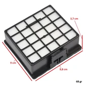 Bosch İle Uyumlu 572234 BSG 61877 BSGL 40000 - 49999 GL 40 30000 - 39999 GL 30 Süpürge Hepa Filtre thumbnail 3