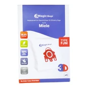Miele İle Uyumlu Typ FJM S 5000 5999 S4000 S4999 Elektrikli Süpürge Toz Torbası 4 ADET thumbnail 3