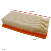 Karcher İle Uyumlu 6.414-631.0 DS 5500 5600 5800 6000 K 5500 Elektrikli Süpürge Panel Hepa Filtre thumbnail 6