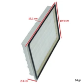 Bosch İle Uyumlu Sphera BBS 8000-8999 BSA 2202 61000 - 61922 Logo BSC 1000-1999 Süpürge Hepa Filtre thumbnail 4