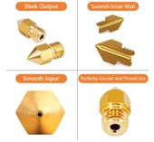 Creality Ender 3 Pirinç Nozzle Seti 24 Adet thumbnail 2