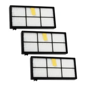 iRobot İle Uyumlu Aeroforce Roomba 800 Serisi - 860 - 870 - 885 - 886 Süpürge Hepa Filtre 3'lü Paket thumbnail 1