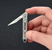 Katlanabilir Mini Neşter 11 Numara (10 Adet Yedek Bıçaklı) thumbnail 2