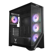 VENTO 750W 80+ BRONZE VG4202FLA Gaming E-ATX PC Kasası 360mm Soğutma Desteği thumbnail 1