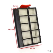 Bosch İle Uyumlu 570324 BGS 61430 62200 BGS6PRO2 Roxx'x BGS6SIL1 Elektrikli Süpürge Hepa Filtre thumbnail 3