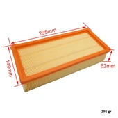 Karcher İle Uyumlu 6.904-283.0 NT 65/2 Eco 75/2 Elektrikli Süpürge Panel Hepa Filtre thumbnail 5