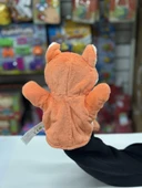 Peluş 25 cm El Kuklası Turuncu Tilki thumbnail 3