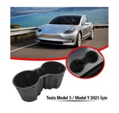 Tesla Model 3 ve Model Y Bardak Tutucu thumbnail 2
