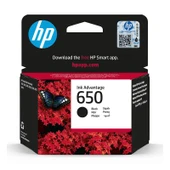 HP 650 Black Kartuş CZ101AE Orijinal Siyah Mürekkep Kartuş thumbnail 1