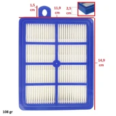 Philips İle Uyumlu Power Pro Expert FC 8760 PowerPro 9200 9218 Marathon Elektrikli Süpürge Hepa Filtre thumbnail 3