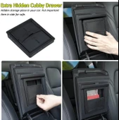 Tesla Model 3 ve Model Y Kadife Kaplama Orta Konsol Düzenleyici thumbnail 4