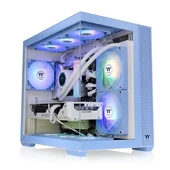 THERMALTAKE VIEW 380 HYDRANGEA BLUE GAMING MID-TOWER PC KASASI thumbnail 1