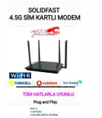 SOLIDFAST Wifi 6 4G VoLTE 1 PORT Antenli Router 4 ANTEN SCT-LTE4G WIFI 6 thumbnail 2
