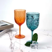 Yalin 6'lı Akrilik Şarap Kadeh Seti thumbnail 2