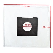 Fakir İle Uyumlu Emotion 2400 Carbon FVC 2000 Red Vac Viper CL 220 Elektrikli Süpürge Toz Torbası 5 ADET thumbnail 2