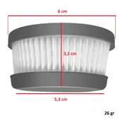 Black & Decker İle Uyumlu ORB4810 ORB48 ORB72 VFORB10 Elektrikli Süpürge Hepa Filtre thumbnail 4