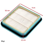 Philips İle Uyumlu FC 8230 8236 8232 8280 SmallStar Elektrikli Süpürge Hepa Filtre thumbnail 4