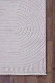 Gümüşsuyu Deco Avior 17447 Krem Dikdörtgen Geometrik Desenli Halı thumbnail 2