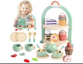 Gagaku Ahşap Oyuncak Çay Seti 23 Parça thumbnail 1