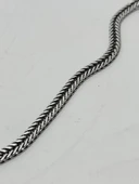 Gümüş Örme Erkek Bileklik 22cm - Cihan Albora Bilekliği thumbnail 5