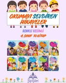 4.Sınıf Okumayı Sevdiren Renkli Resimli Hikayeler 9 - 10 Kitap thumbnail 1