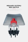 Rampage Yoru Mini Type-c Rgb Red Switch Mekanik Kablosuz Oyuncu Klavyesi 2.4ghz. thumbnail 3