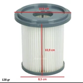 Philips İle Uyumlu FC 8732 8734 Elektrikli Süpürge Silindir Hepa Filtre thumbnail 3