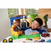 Hot Wheels Monster Trucks Arenada Rhinomite Mücadelesi Oyun Seti HTP18 thumbnail 5