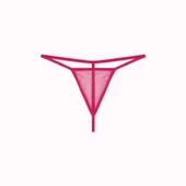 Dantelli Tül Gecelik ve Tanga Takım Türk Malı thumbnail 3