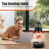 Haofy Taşınabilir Gazyağı Isıtıcı 9000BTU 4.6L Tankı 24 Saat Ç Süresi Ayarlanabilir Yükseklik Kamp Çadırı, Buzda Balık Barınağı, Acil Ev Kullanımı thumbnail 2