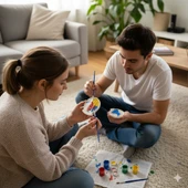 Yılbaşı Ruhunu Yakala: Kar Küresi Boyama Seti thumbnail 2