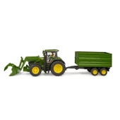 Bruder John Deere 7R 350 Kepçeli Traktör Ve Römork BR03155 thumbnail 2