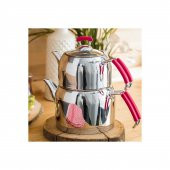 AMBOSS SAPHİRE ORTA BOY ÇAYDANLIK FUŞYA SİLİKON SAP 86992970012414 - 1