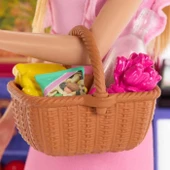 Barbie ve Teresa'nın Dostluk Tarifi Malibu Markette Bebek ve Oyun Seti JCT05 thumbnail 2