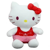 Sunman Peluş Hello Kitty Elbiseli Kurdeleli 50Cm thumbnail 2