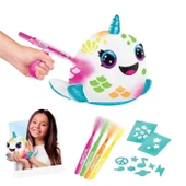 Airbrush Peluş Neon Boyama Seti thumbnail 3