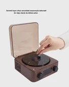 Dekoratif Gece Işığı Bluetooth Hoparlör Dijital Saat Çok Yönlü Sesli Aydınlatma thumbnail 2