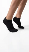 Kadın Pamuklu Görünmez Patik Çorap 4’lü Set – Siyah / Beyaz / Karışık Renk – Kaymaz Silikonlu, Terletmeyen, Konforlu thumbnail 11