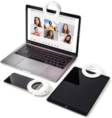 Apexel Halka Led Selfie Işığı 3 Renk Modlu Şarjlı - Telefon Tablet Notebook Uyumlu Makyaj Çekim Dış Çekim Lambası thumbnail 5