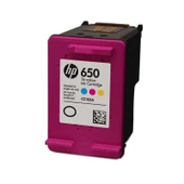 HP 650 Color Kartuş CZ102AE Orijinal Renkli Mürekkep Kartuş thumbnail 2