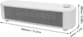 Srliya İç Mekan kullanımı Için Mini Alan ısıtıcı 500W 2 Gears PTC Hızlı Isıtma Taşınabilir Masaüstü Isıtıcı Yatak Odası Ofis (AB fişi 220V) thumbnail 2