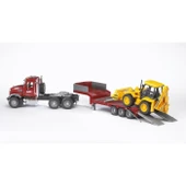 Bruder Mack Granite Jcb Taşıyan Tır BR02813 thumbnail 2