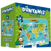 Dünyamız 24 Parça Yer Puzzle thumbnail 2