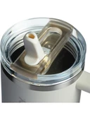 Stanley The Quencher ProTour 1.2 lt Pipetli Termos Bardak Krem thumbnail 3