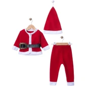 ERKEK ÇOCUK NOEL YILBAŞI TEMALI NOEL BABA TAKIMI thumbnail 4