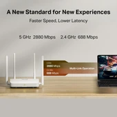 MERCUSYS MR25WBE WIFI7 BE3600 DUAL BAND ROUTER thumbnail 4