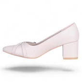 Ayakcenter Pıno5 Krem Kadın 7Cm Topuklu Ayakkabı thumbnail 3