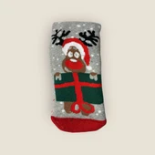 Hediye Taşıyan Ren Geyiği Çorabı thumbnail 2