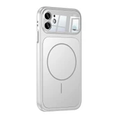 iPhone 11 Uyumlu İphone 17 Görünümlü Kılıf Kablosuz Şarj Özellikli Kamera Korumalı Formen Kapak thumbnail 11